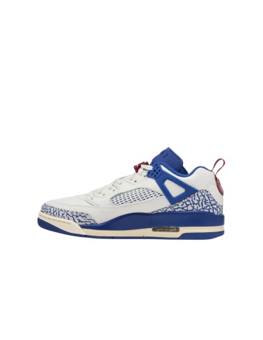 Jordan spizike low Bianca/blu